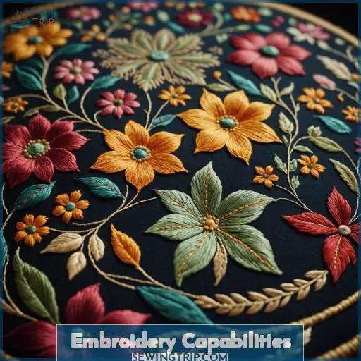 Embroidery Capabilities