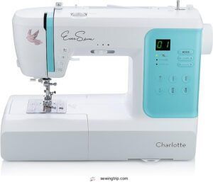 Portable Sewing Machine Buying Guide: Top 6 Picks & Expert Tips 5 EverSewn Charlotte: 80-Stitch Computerized, Professional B01GSNNZ72