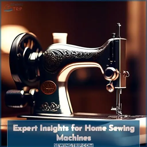 Expert Insights for Home Sewing Machines