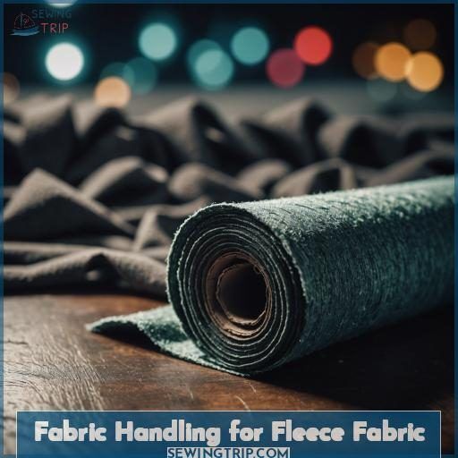 Fabric Handling for Fleece Fabric Fabric Handling for Fleece Fabric