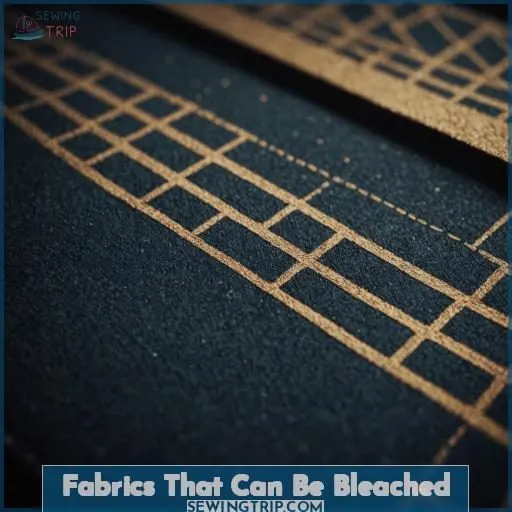Fabrics That Can Be Bleached