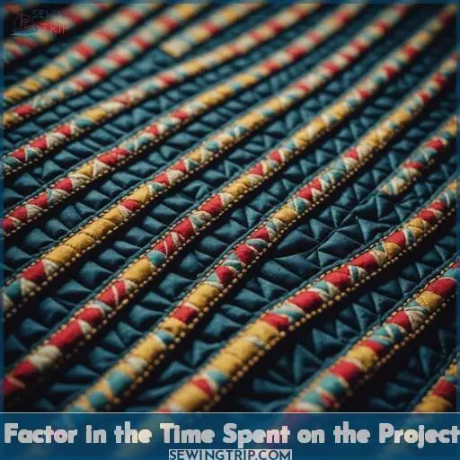 Factor in the Time Spent on the Project