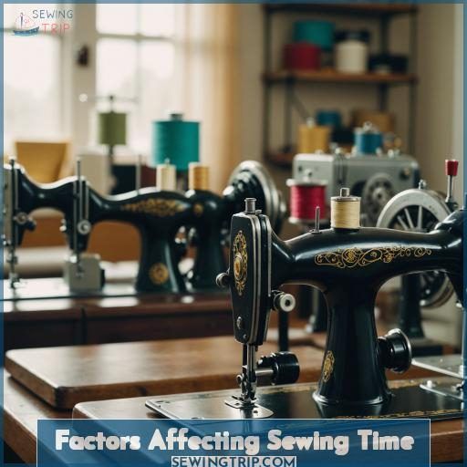 Factors Affecting Sewing Time