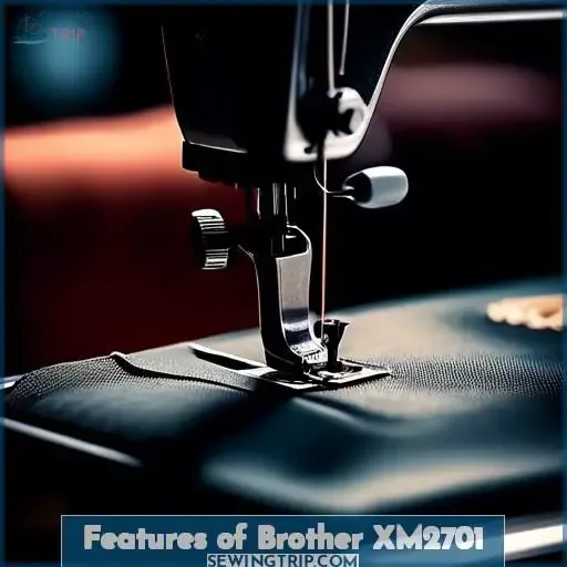 Features of Brother XM2701