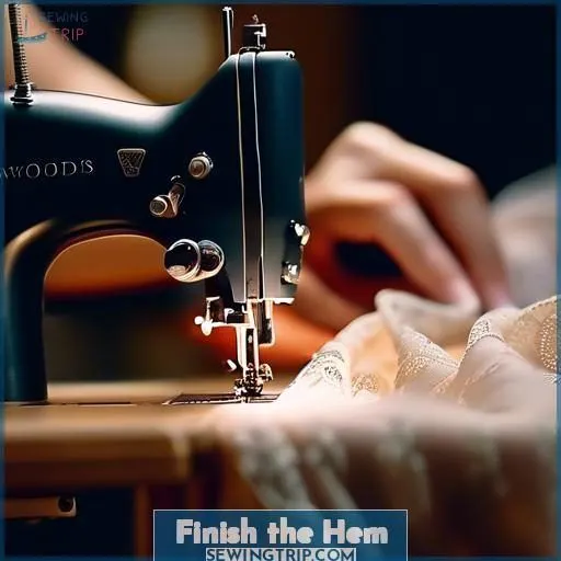 Finish the Hem