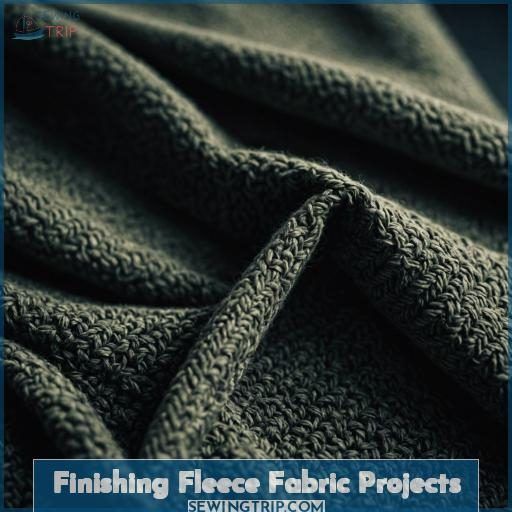 Finishing Fleece Fabric Projects Finishing Fleece Fabric Projects