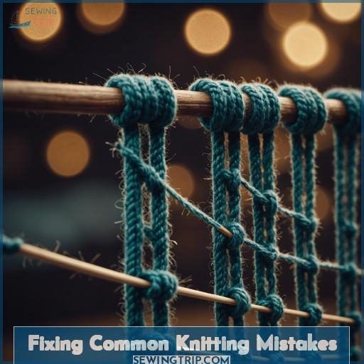 Fixing Common Knitting Mistakes