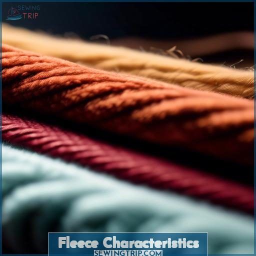 Fleece Characteristics Fleece Characteristics