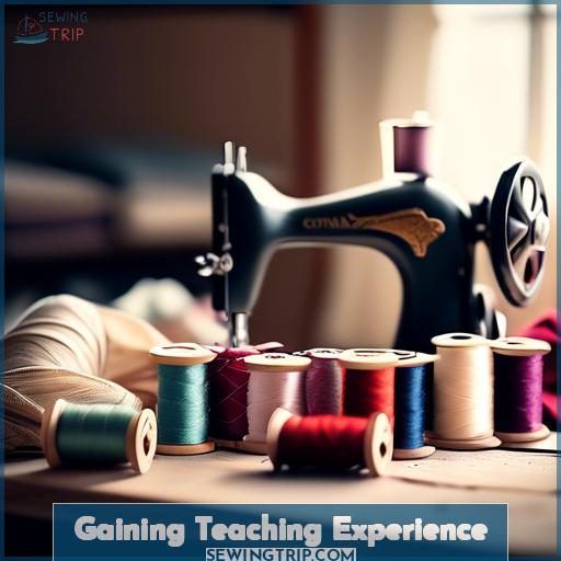 Gaining Teaching Experience