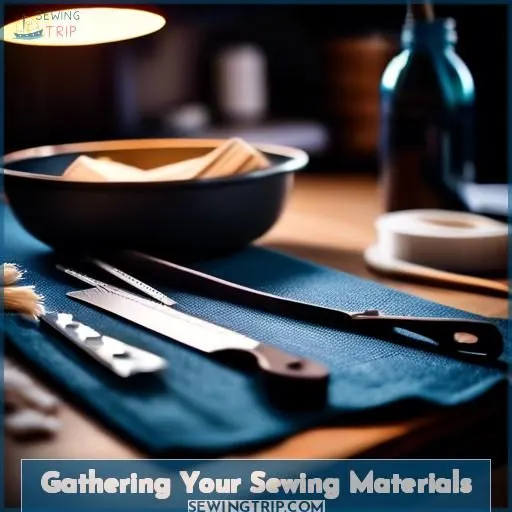 Gathering Your Sewing Materials