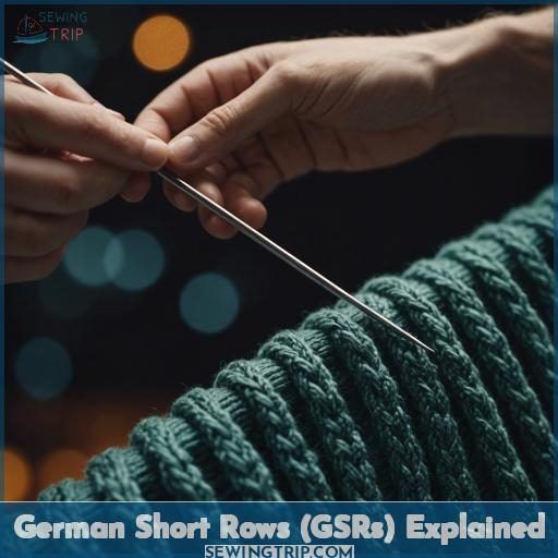 German Short Rows (GSRs) Explained