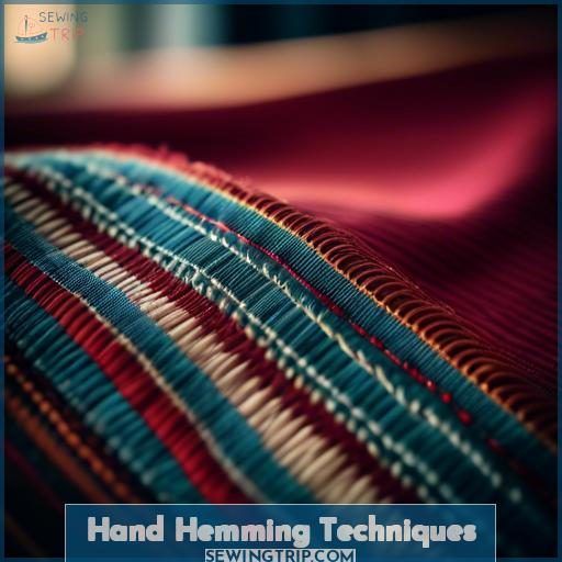 Hand Hemming Techniques