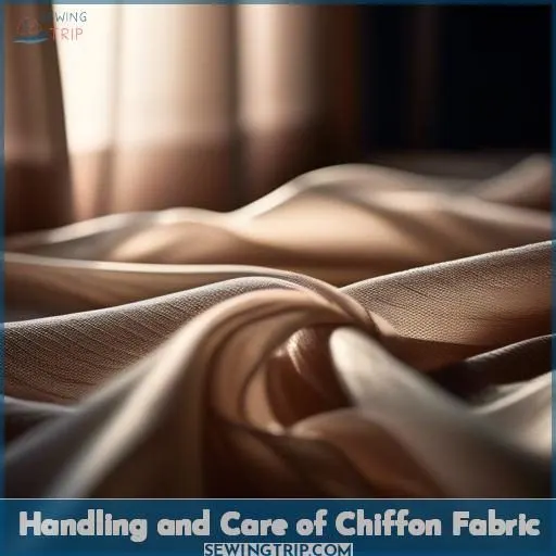 Handling and Care of Chiffon Fabric