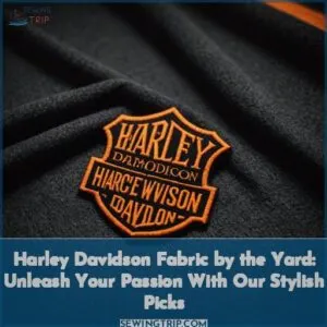 harley davidson fabric by the yard