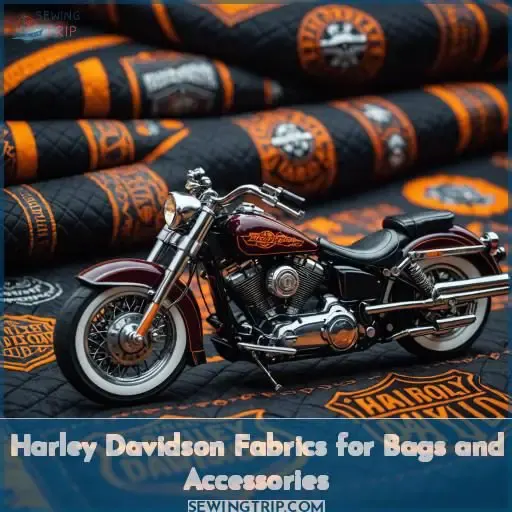 Harley Davidson Fabrics for Bags and Accessories