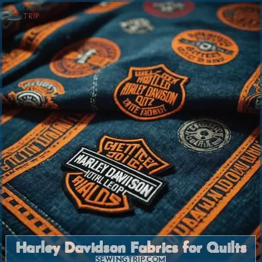 Harley Davidson Fabrics for Quilts