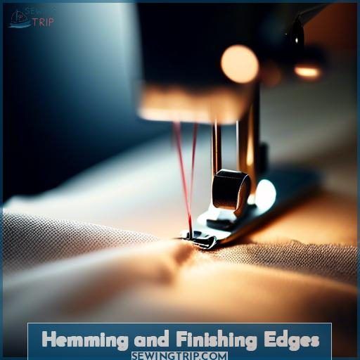 Hemming and Finishing Edges Hemming and Finishing Edges