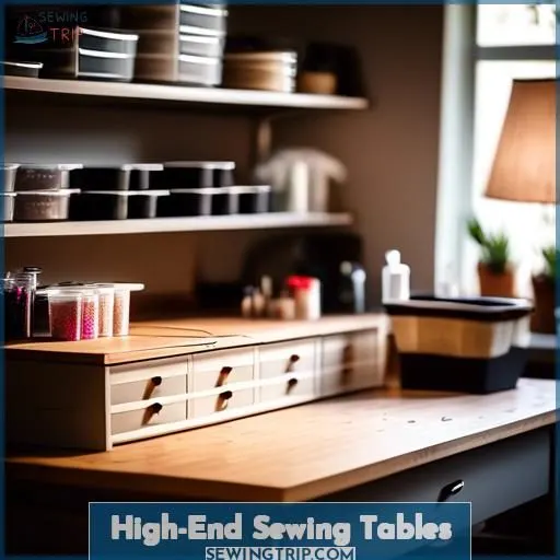 High-End Sewing Tables