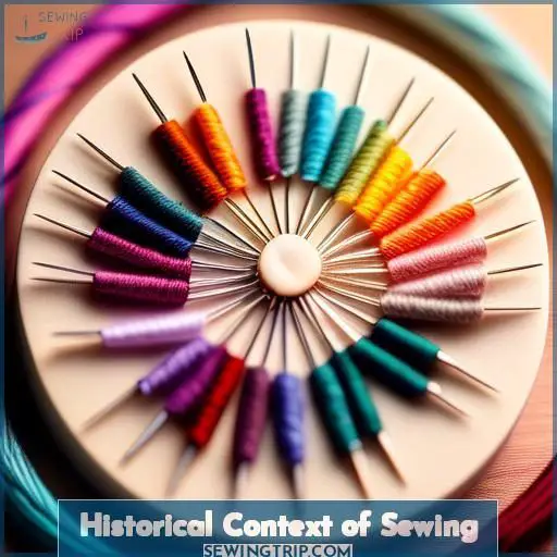 Historical Context of Sewing