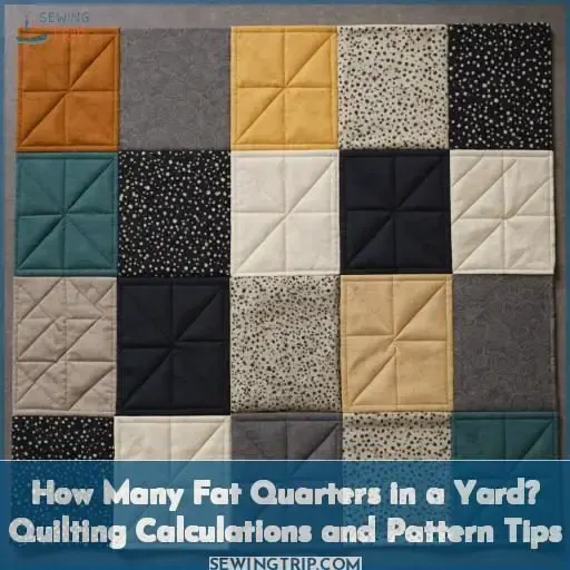 how many fat quarters in a yard