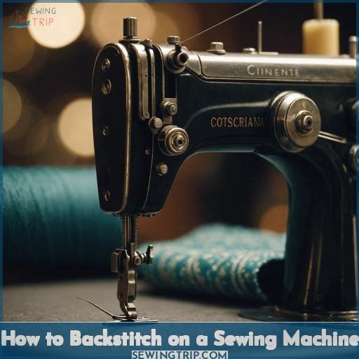 How to Backstitch on a Sewing Machine
