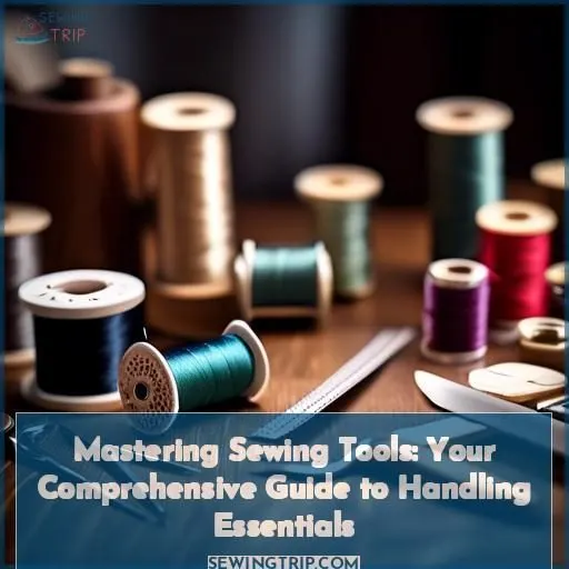 how to handle sewing tools