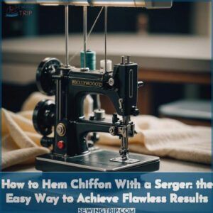 How to Hem Chiffon With a Serger: the Easy Way to Achieve Flawless Results 3 how to hem chiffon with a serger