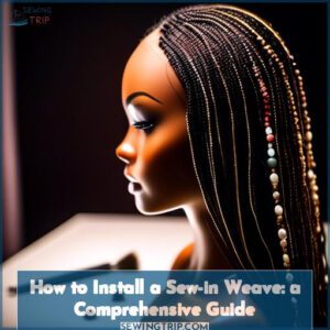 how to install sew in