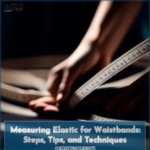 how to measure elastic for waistband