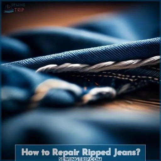 How to Repair Ripped Jeans