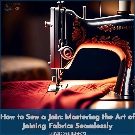 how to sew a join