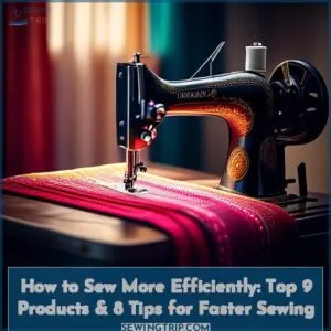how to sew more efficiently