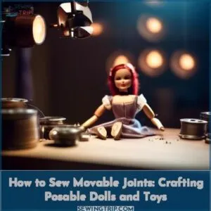 how to sew movable joints