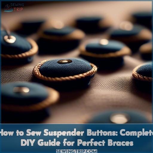 how to sew suspender buttons how to sew suspender buttons