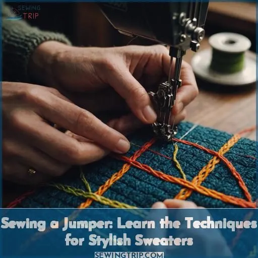 how to use a jumper in sewing