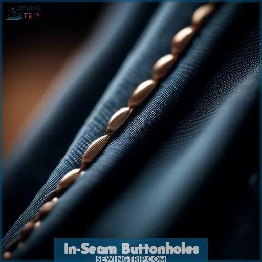 In-Seam Buttonholes