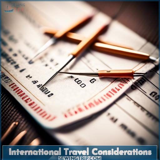 International Travel Considerations International Travel Considerations
