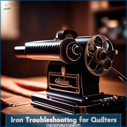 Iron Troubleshooting for Quilters