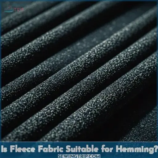 Is Fleece Fabric Suitable for Hemming