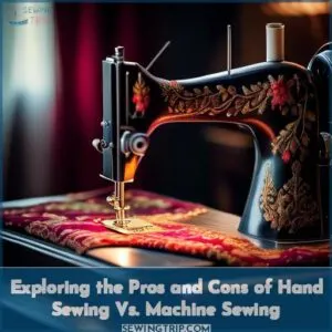is hand sewing better than machine