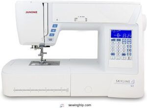 10 Best Quilting Sewing Machines With Thread Cutter (2025) 7 Janome Skyline S3 Sewing Machine B01BE0US0G