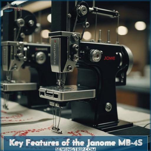 Key Features of the Janome MB-4S