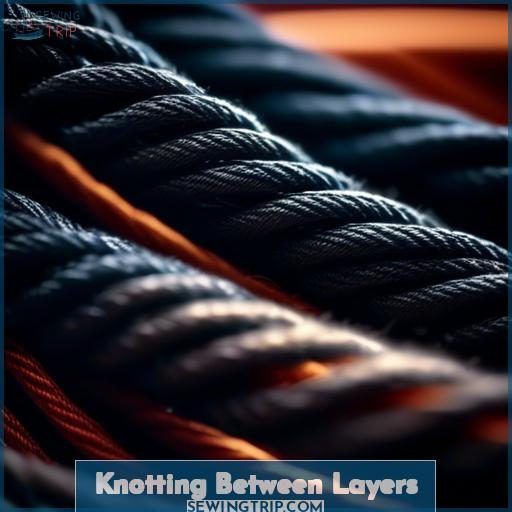 Knotting Between Layers