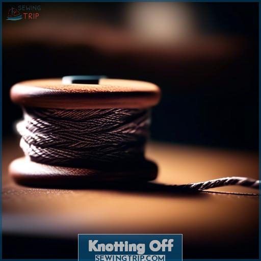 Knotting Off Knotting Off
