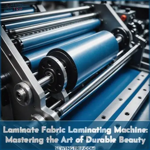 laminate fabric laminating machine