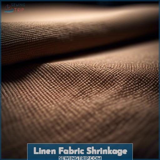 Linen Fabric Shrinkage