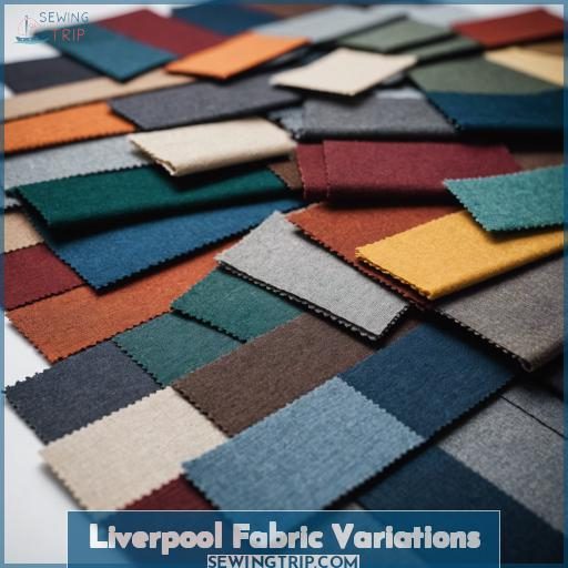 Liverpool Fabric Variations
