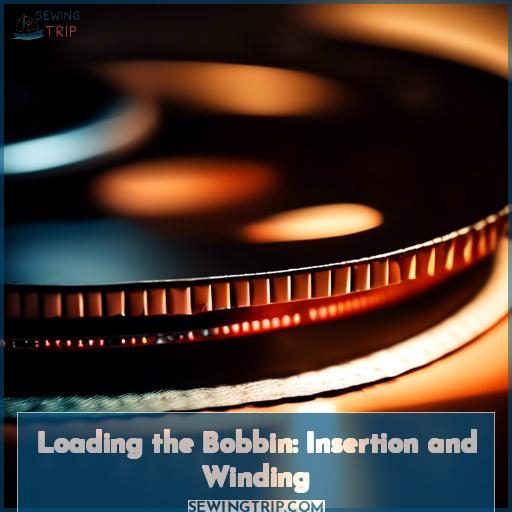 Loading the Bobbin: Insertion and Winding