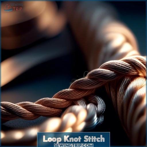 Loop Knot Stitch
