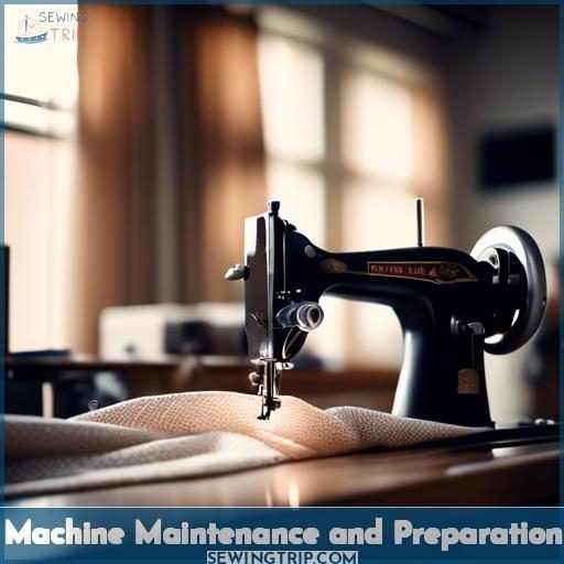 Machine Maintenance and Preparation